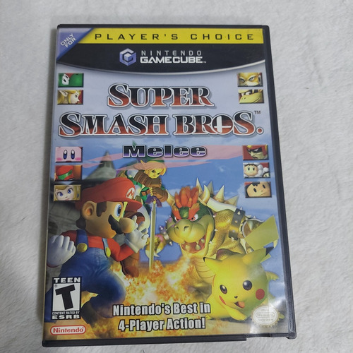 Super Smash Bros Melee Nintendo Game Cube (Usado)