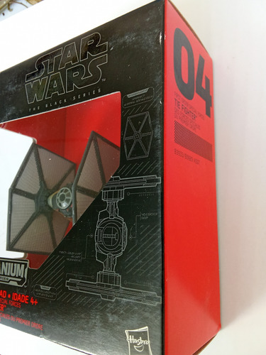 First Order Special Forces Tie F - Star Wars Titanium Series (Usado)