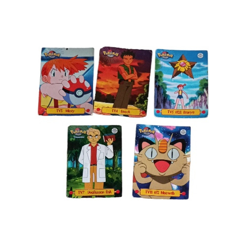 Cartas Pokemon 1 Y 2 Topps, Tv Y Or,precio Por Cada Una