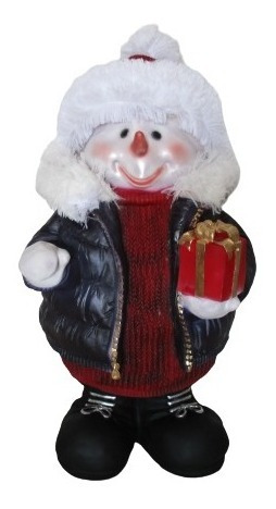 Adornos Navideños Muñecos De Nieve En Resina 60 Cm