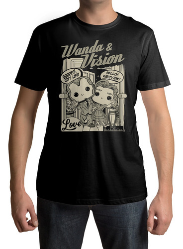 Playera Funko Marvel Comics Serie Wanda Vision *0017mv