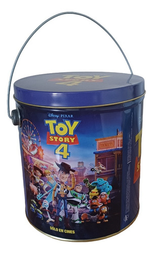 Lata Pochoclo Cine Toy Story 4 Coleccionable