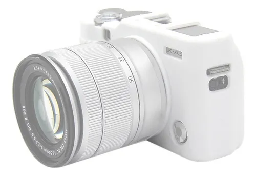 Funda Protectora De Silicona Blanca Para Fujifilm X-a3/x-a10