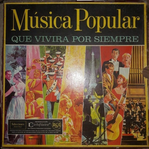 Coleccion Musica Popular Que Vivira Siempre 10 Discos