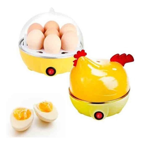 Hervidor De Huevos Electrico Modelo Gallina Cocina 7 Huevos