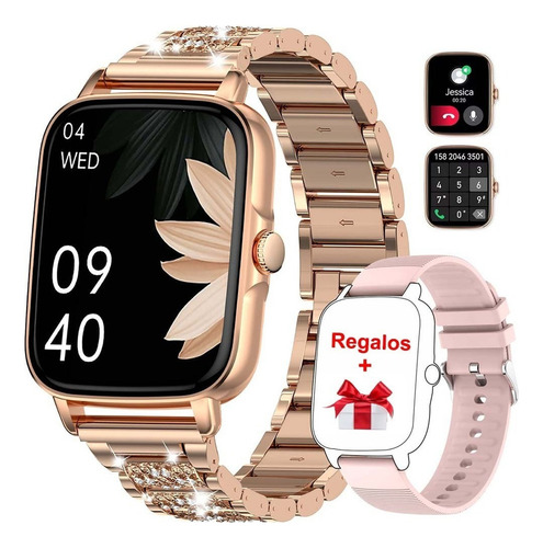 Reloj Inteligente For Mujer Ip67 A Prueba De Agua