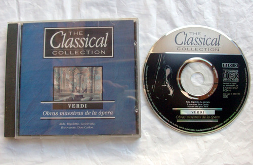 Verdi - Obras Maestras D La Opera / Cd Classical Collection 