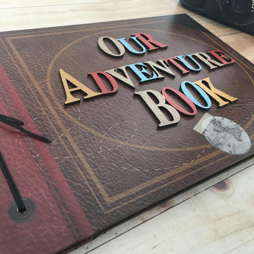 Album Para Fotos 20 Hojas - Our Adventure Book - Versión 3d