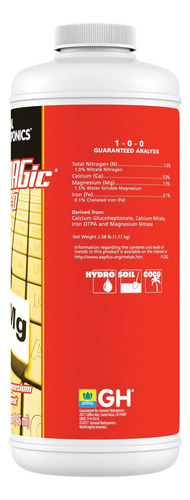 General Hydroponics Calimagic Bloom 946ml Hidroponia Indoor