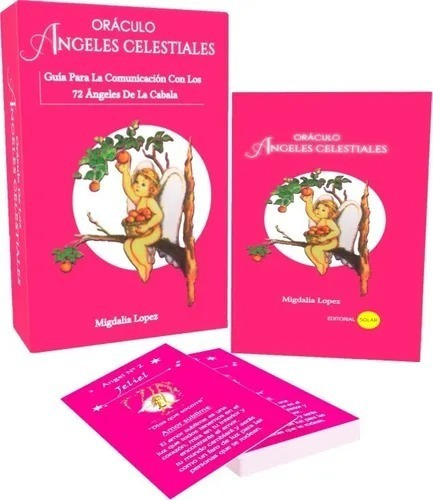 Oráculo De Los Ángeles Celestiales Incluye Libro Y 72 Cartas