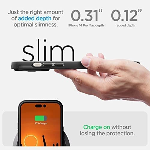 Imagen 7 de 8 de Funda Spigen Optik Armor Mag Para iPhone 14 Pro Max