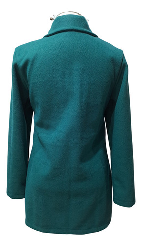 Blazer Saco Tapado Paño Elastizado Abrigo Talle Grande