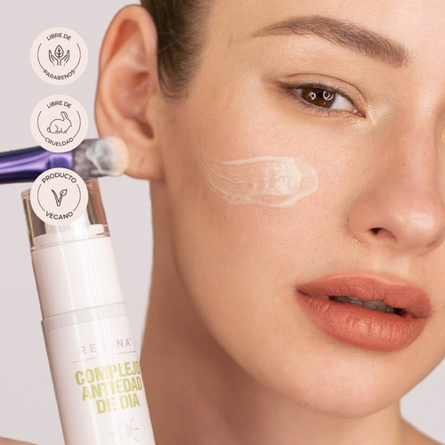 Imagen 3 de 6 de Serum Antiedad De Día Regina Niacinamida + Vitamina C + E