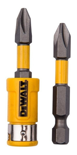 Puntas Ph2 X 2 Maxfit + Adaptador Magnético Dewalt Dwa2ph2sl