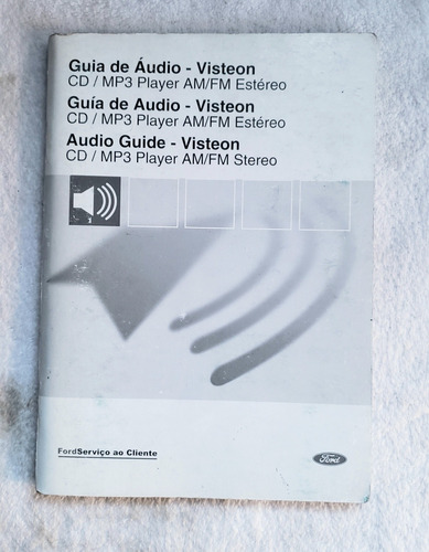 Manual Guia De Uso Estereo Ford Original 