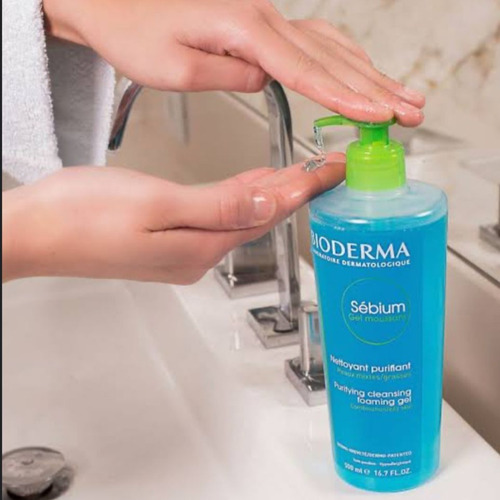 Gel De Limpeza Bioderma Sébium 500 Ml - Pele Jovem