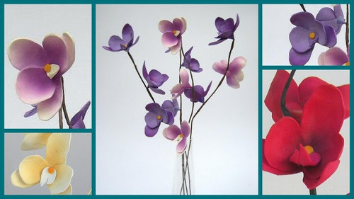 3 Varas De Orquídeas En Bellos Diseños Y Colores