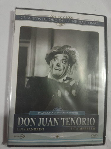 Dvd - Juan Tenorio - Luis Sandrini / Tita Merello ,- Orig 