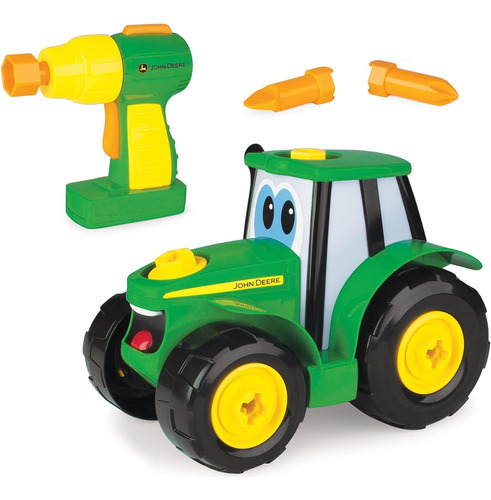 Tomy John Deere Build-a-johnny Tractor Toy