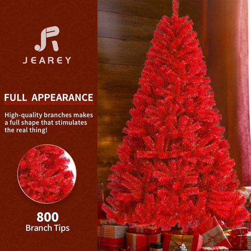 Jearey Artificial Holiday Christmas Tree 6ft, Árbol De Navid