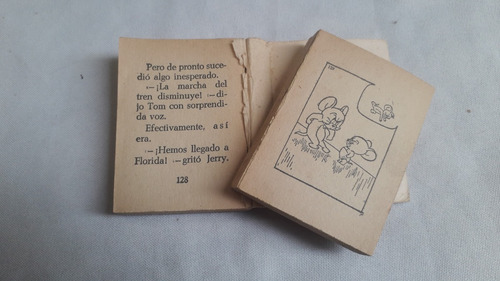 Cuento Bolsillo * Tom Y Jerry * Bruguera 1969 Mini Infancia (Usado)