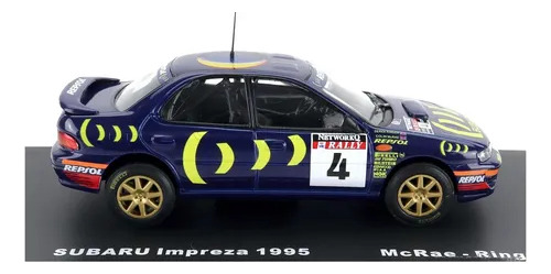 Subaru Ompreza 555 1995 Colin Mcrae - Colección Escala 1:43
