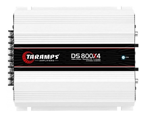 Imagem 1 de 6 de Amplificador Taramps Ds 800x4 2ohms - Ds800x4