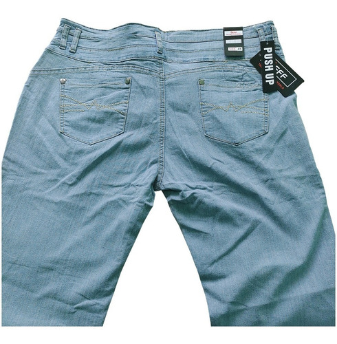 Imagen 4 de 5 de Jeans De Mujer Push Up - Talla 48