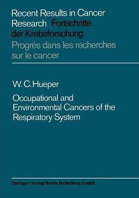 Libro Occupational And Environmental Cancers Of The Respi...