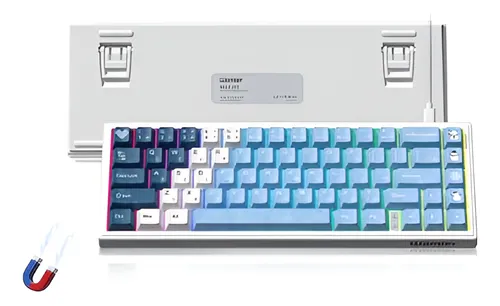 Teclado Mecánico Womier M68 He V2 Hall Effect Rgb 60%