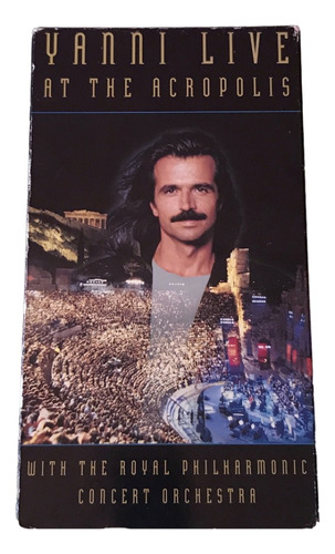 Yanni Live At The Acropolis Pelicula Vhs 1994 Bmg Ee Uu