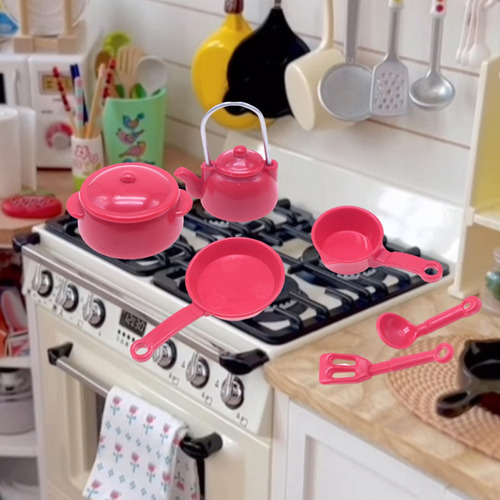 2 Mini Utensilios De Cocina Para Casa De Muñecas, Modelo