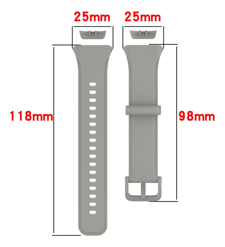 Correa De Reloj De Silicona Resistente Para Oppo Band2