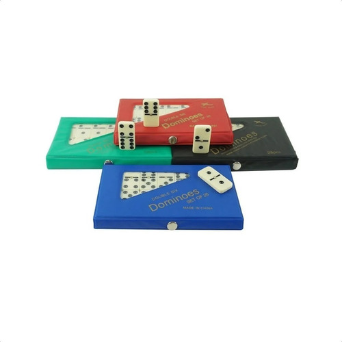 Set Domino Doble Seis Con Estuche - 28 Piezas