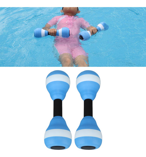 Juego De 2 Mancuernas De Agua Para Ejercicio Acuático
