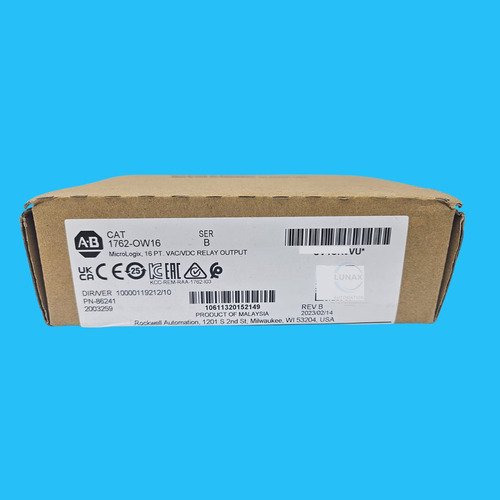 Allen Bradley 1762-ow16 Relay Salida Original*