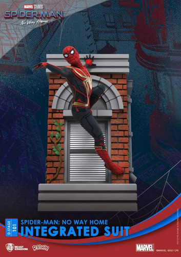 Beast Kingdom Diorama Spider Man No Way Home Traje Integrado