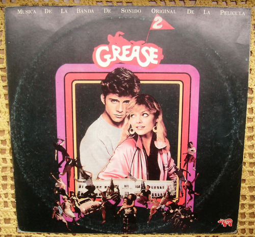 Grease 2 / Soundtrack - Lp Vinilo Promo Four Tops Pfeiffer