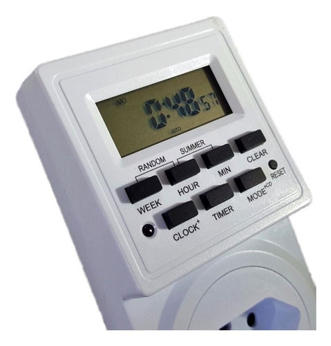 Timer Digital Lcd Programável Temporizador Tomada Bivolt