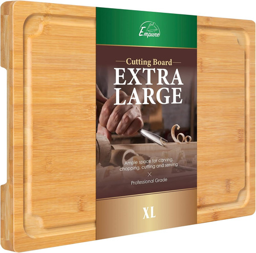 Tabla De Cortar Extra Grande, Tablas De Cortar De Bambú De 1