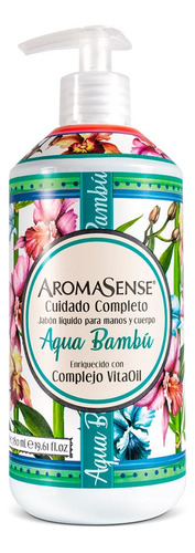 Jabon Liquido Aromasense Aqua Bam X 580ml