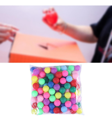 Pelotas De Pong, Pelotas De Rifa, Bolas 100 Pieces Mezcladas