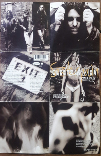 Electrafixion Sister Pain Limited Edit Part 1/3 Cd Raro