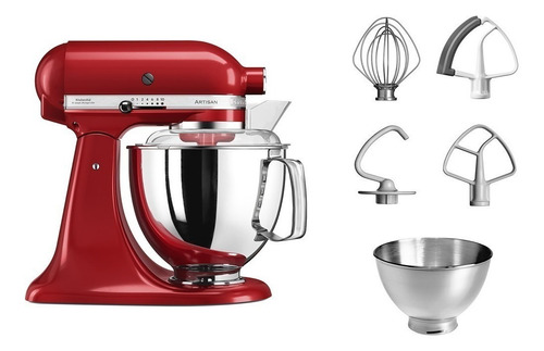 Batidora de pie KitchenAid Artisan KSM175PS red apple 50 Hz x 60 Hz 220 V - 240 V