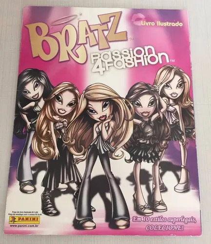 Album Livro Ilustrado Completo - Bratz Passion 4 Fashion