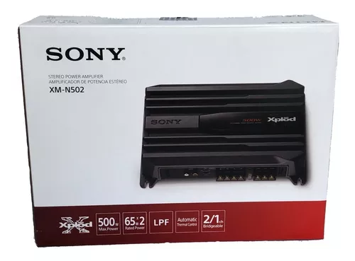 Amplificador Sony 2 Canales Clase Ab Xm-n502 500 W Max