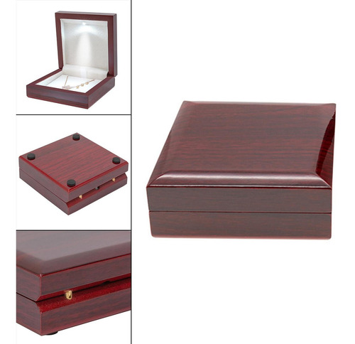 Elegante Collar De Luz Led Caja De Regalo Proponer Caja De