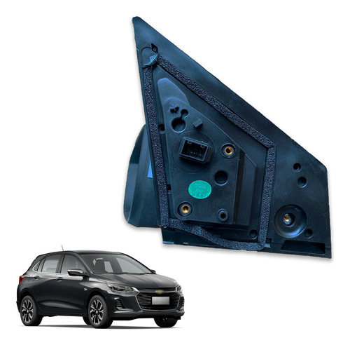 Par Retrovisor Elétrico C/sensor Onix Plus 2020/2023 Metagal