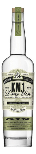 Pack De 4 Ginebra Km.1 Dry 700 Ml