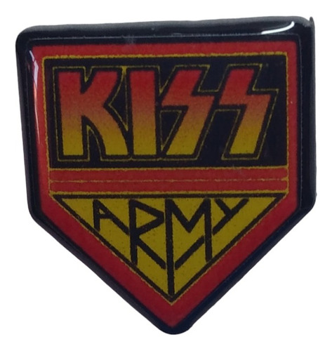 Kiss Prendedor Resina Banda De Rock Tipo Pin Broche